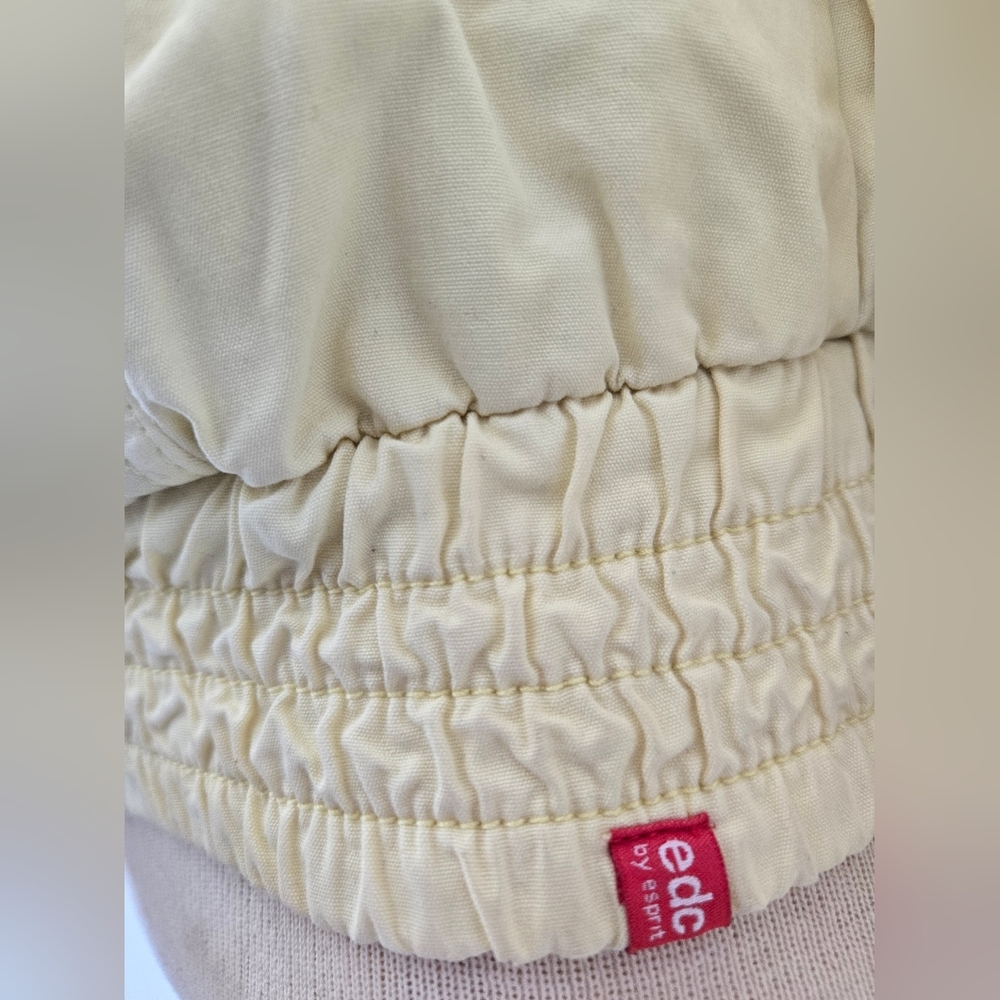 EDC BY ESPRIT Pale Yellow Women's Jacket.Size 3 - Picture 4 of 14